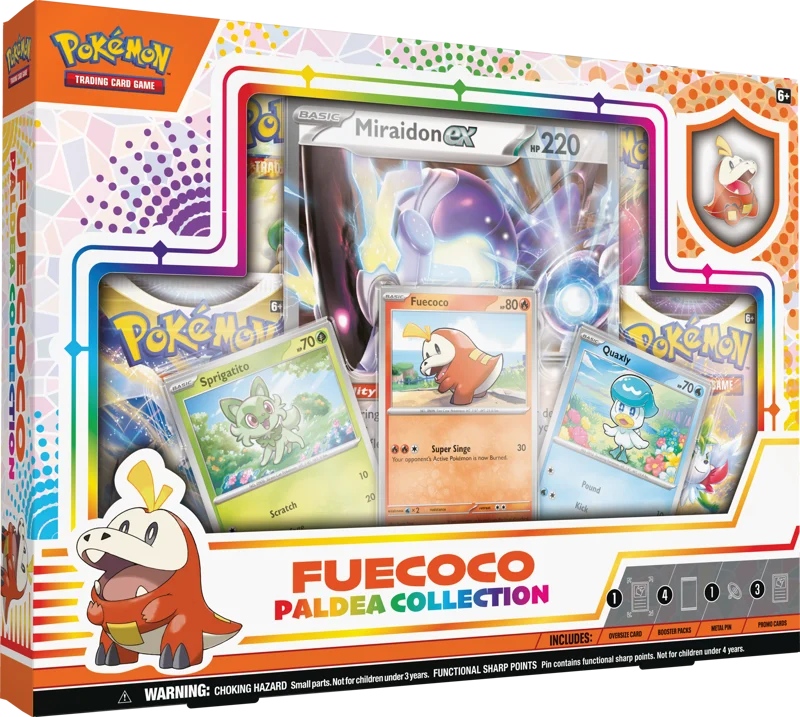 Pokemon Fuecoco - Paldea Collection Box (Englisch)