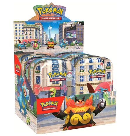 Pokemon Illumina City Mini Tin Display (10 Mini Tins)