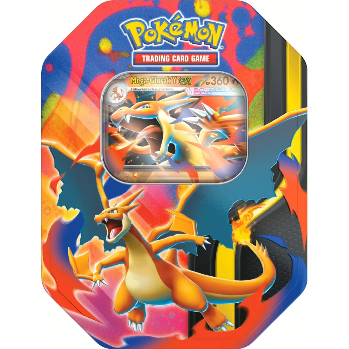 Pokemon Mega-Glurak Y ex Tin Box 2026 (deutsch)