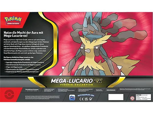 Pokémon Mega-Lucario Figuren-Kollektion Sammelkarten