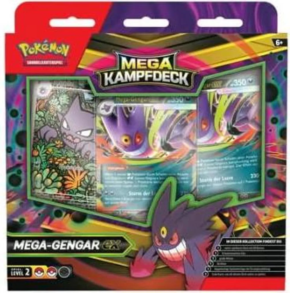Pokemon Mega Kampfdeck - Mega-Gengar ex (deutsch)