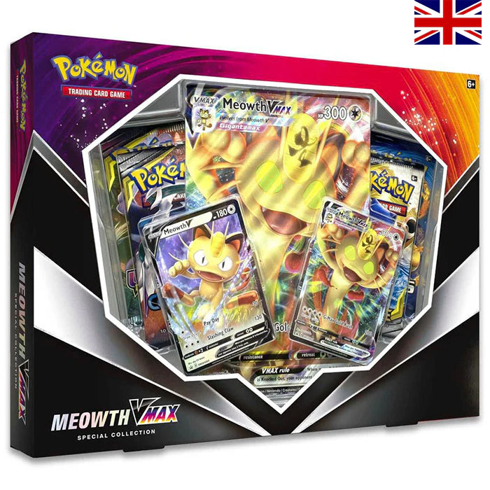 Pokemon Meowth VMAX Special Collection - Englisch - Cosmic eclipse - Unified Minds