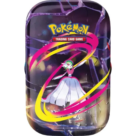 Pokemon Mini-Tin-Box Mega Entwicklung, 1 Stück, 5-fach sortiert