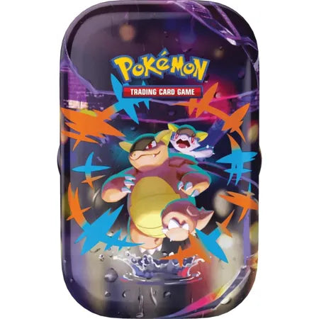 Pokemon Mini-Tin-Box Mega Entwicklung, 1 Stück, 5-fach sortiert