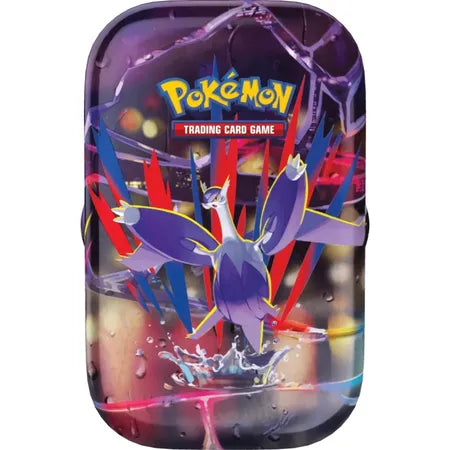 Pokemon Mini-Tin-Box Mega Entwicklung, 1 Stück, 5-fach sortiert