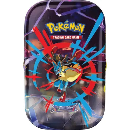 Pokemon Mini-Tin-Box Mega Entwicklung, 1 Stück, 5-fach sortiert