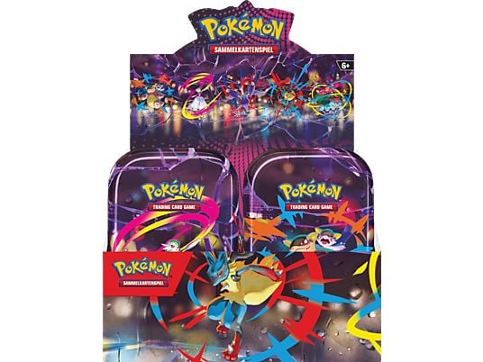 Pokemon Mini-Tin-Box Mega Entwicklung, 1 Stück, 5-fach sortiert