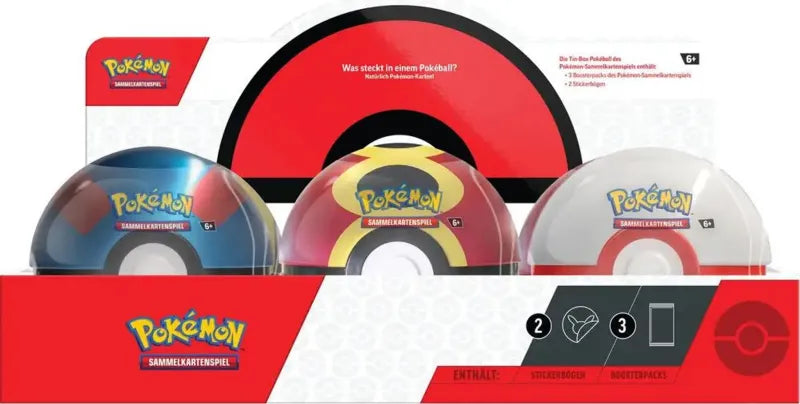 Pokemon Pokeball Tin Box Herbst 2025 (deutsch)