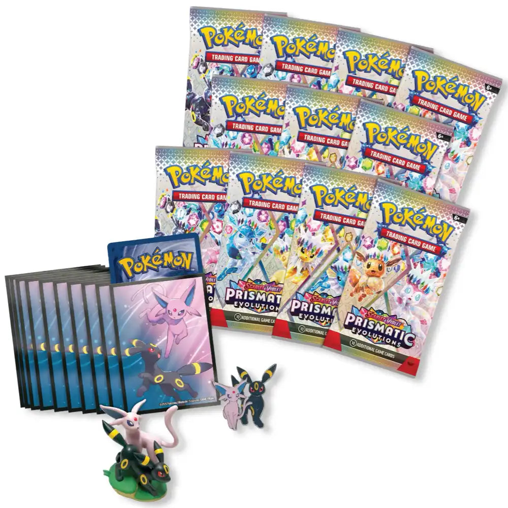 Pokemon Scarlet & Violet: Prismatic Evolutions Premium Figure Collection (Englisch)