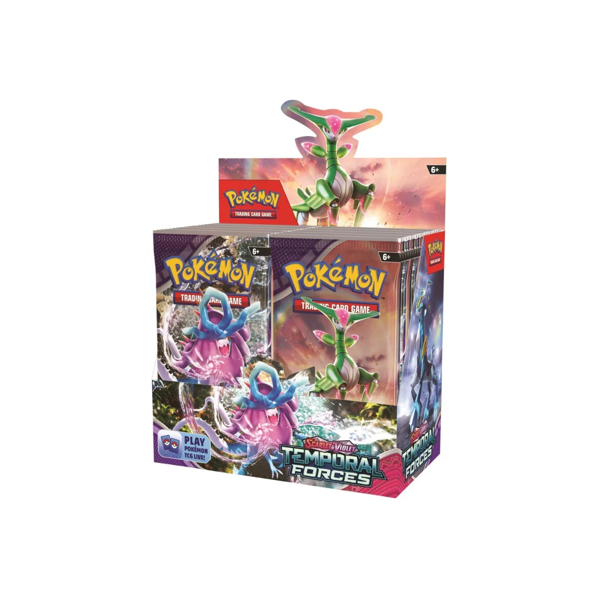 Pokemon Scarlet & Violet Temporal Forces Display (englisch)