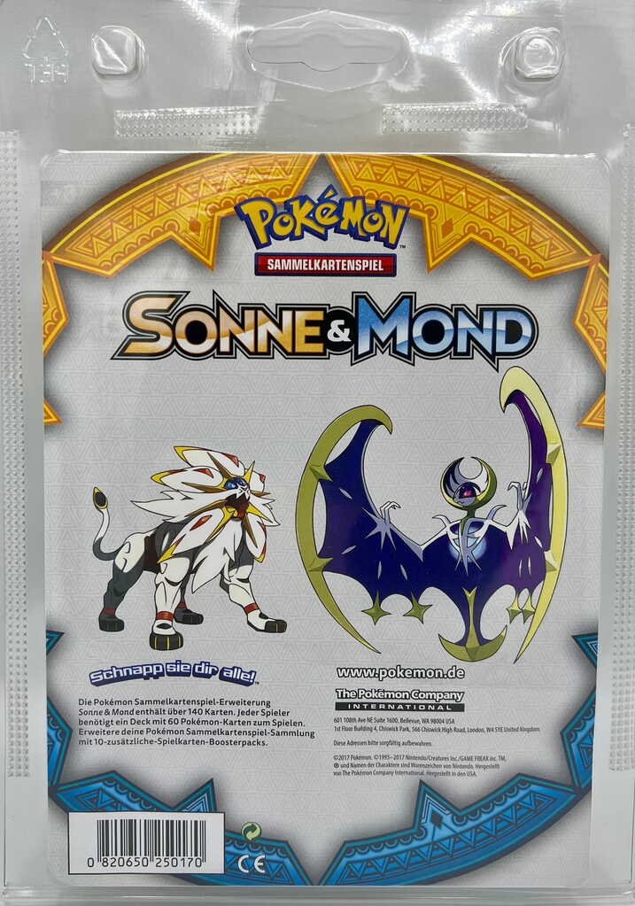 Pokémon Sonne & Mond 2-Pack Booster Blister Drachenwandel