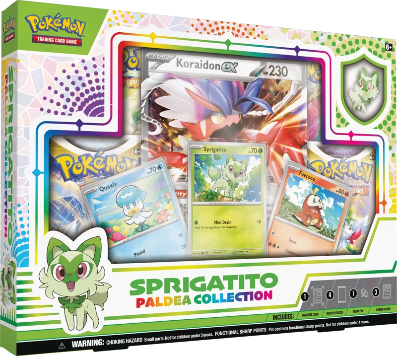 Pokemon Sprigatito - Paldea Collection Box (Englisch)