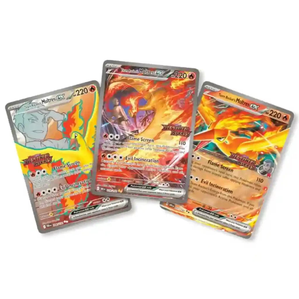 Pokemon TCG - Team Rockets (Lavados) Moltres EX Ultra Premium Kollektion - Englisch