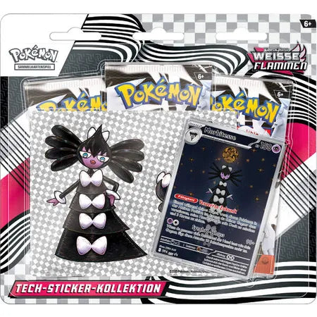 Pokemon Tech-Sticker-Kollektion - Weiße Flammen Morbitesse DE