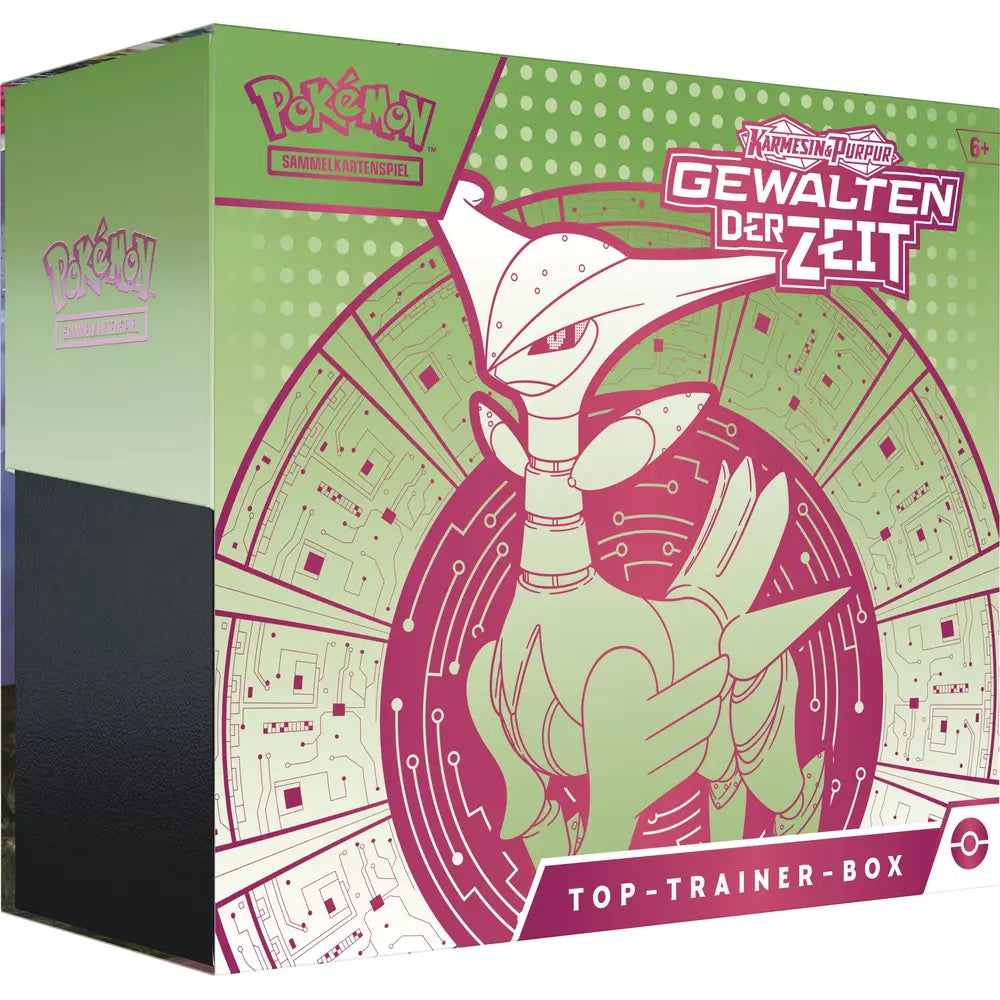 Pokémon Top-Trainer-Box Karmesin & Purpur - Gewalten der Zeit