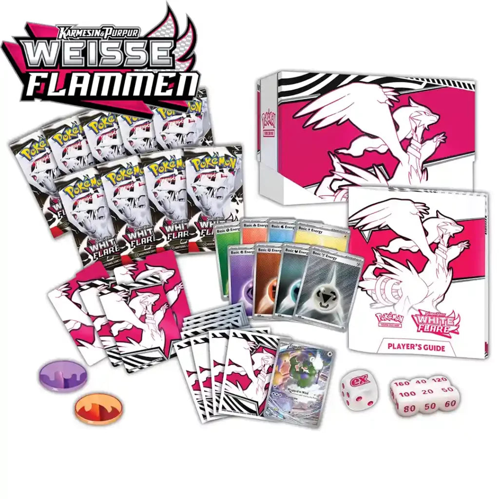 Pokemon Weisse Flammen - Top Trainer Box (Deutsch)