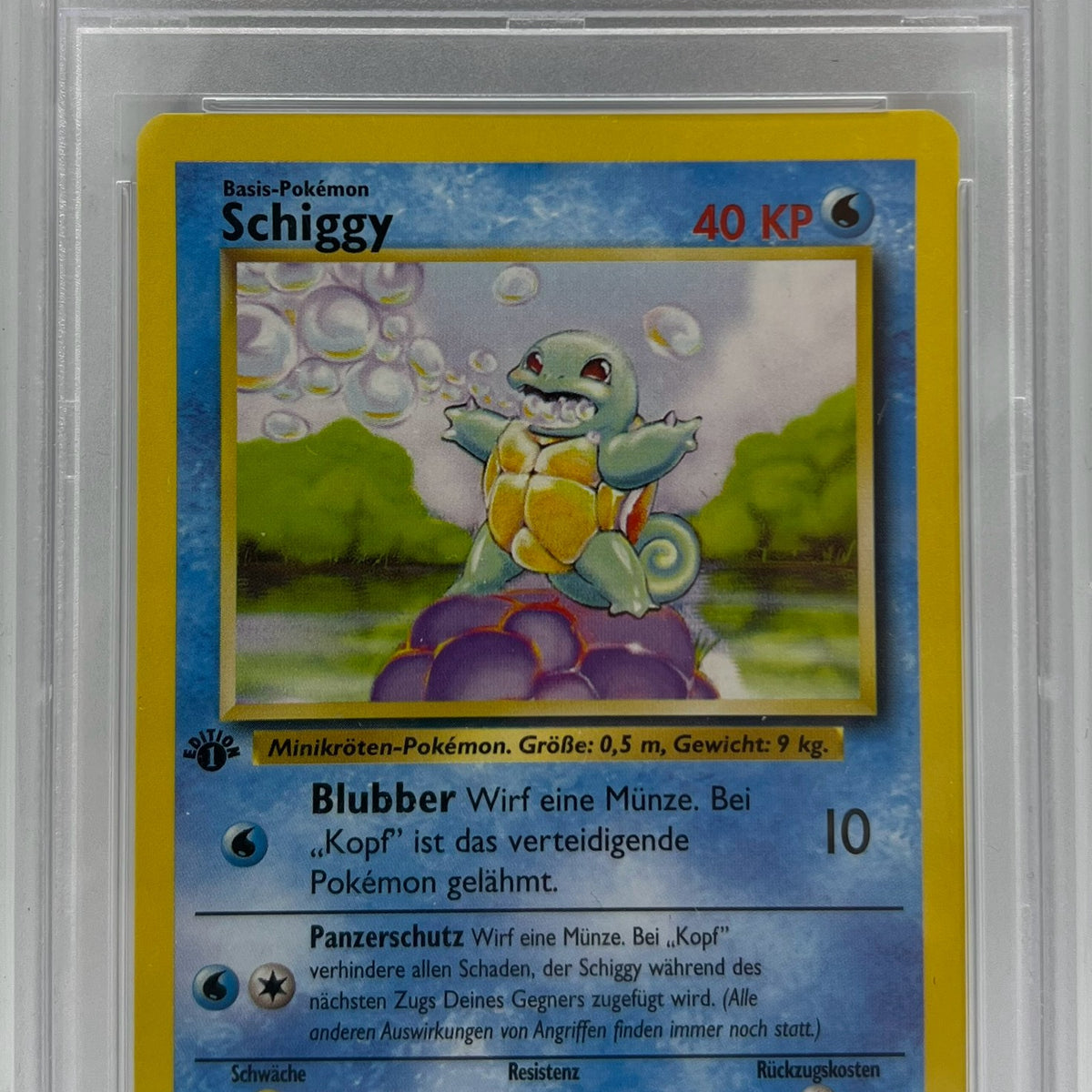 Pokemon Base Set - Schiggy 1st Edition