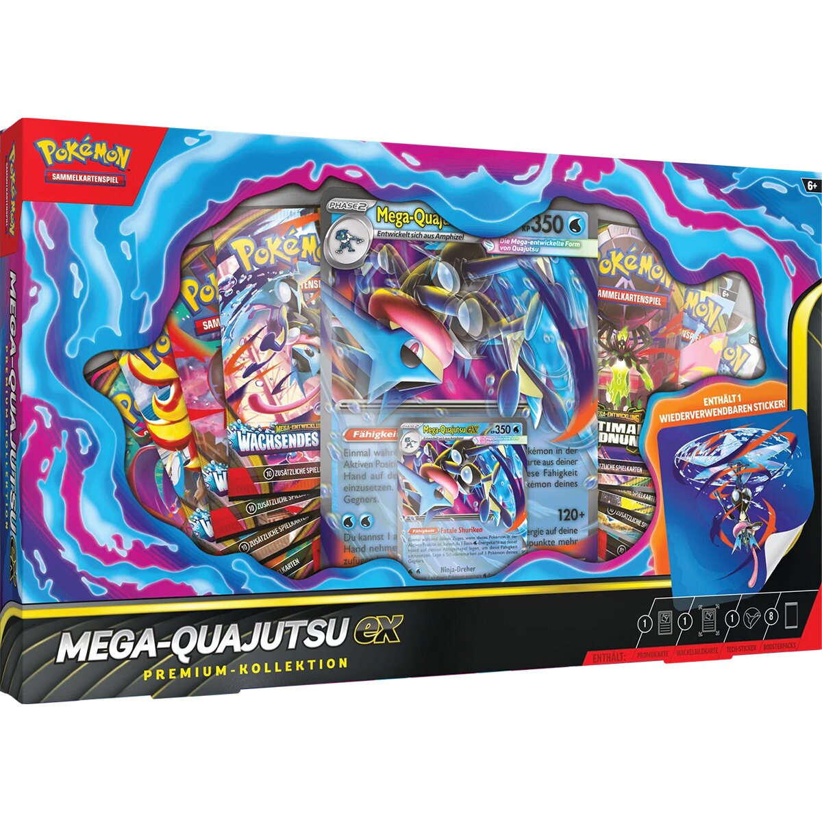 Pokémon – Mega-Quajutsu ex Premium-Kollektion