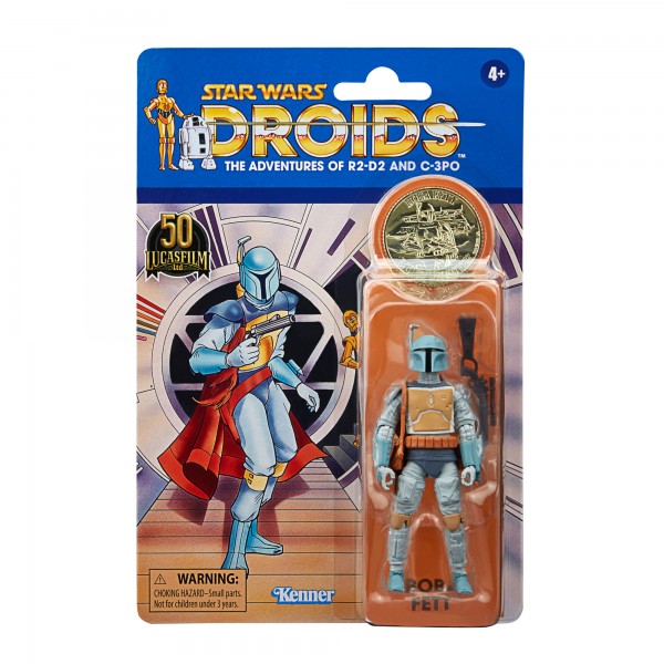 Star Wars DROIDS Vintage Collection Actionfigur 10 cm Boba Fett (Exclusive) Kenner