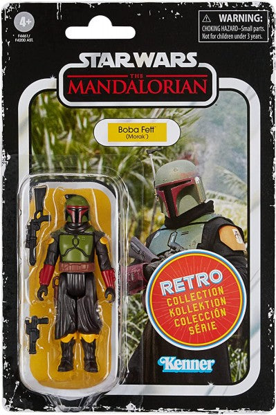 Star Wars The Mandalorian - Boba Fett (Morak) Kenner Figur Retro Kollektion