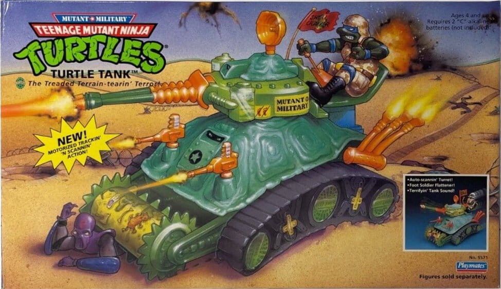 Teenage Mutant Ninja Turtles Fahrzeug Turtle Tank EU Exclusive 25 cm
