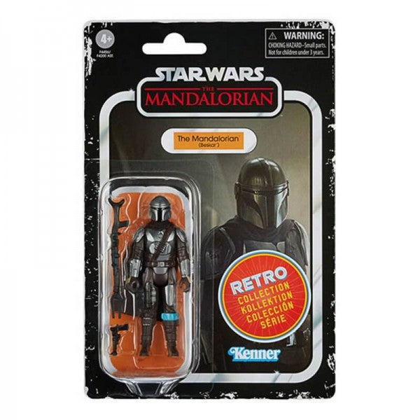 Star Wars The Mandalorian - The Mandalorian/Beskar Kenner Figur Retro Kollektion
