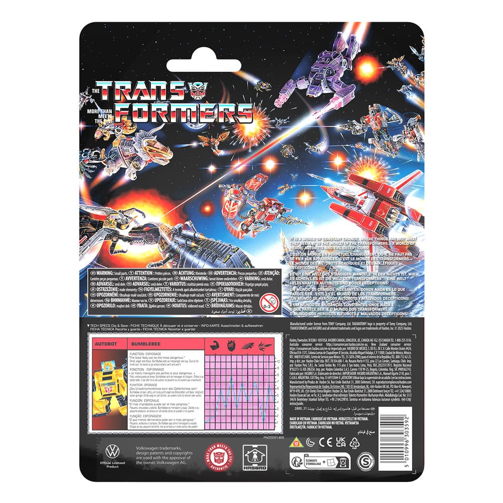 The Transformers Retro G1 Actionfigur Autobot Bumblebee 12 cm