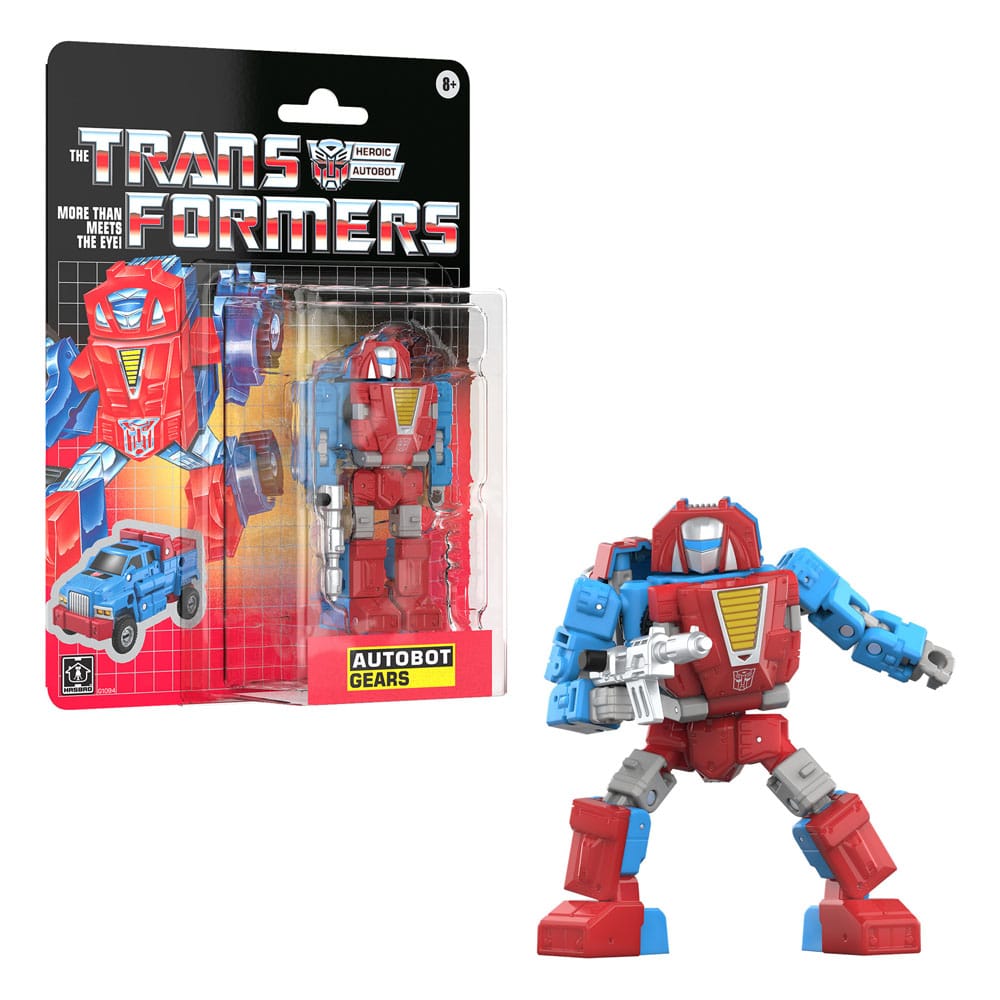 The Transformers Retro G1 Actionfigur Autobot Gears 12 cm