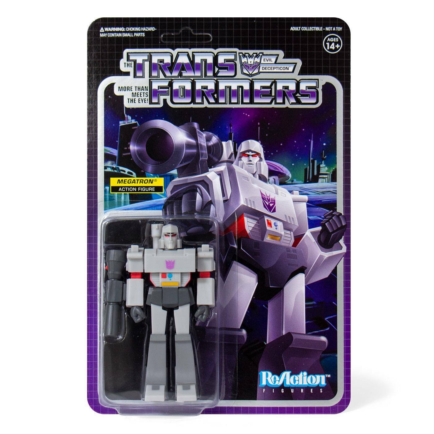 Transformers Megatron Decepticon ReAction Wave 1 Super7