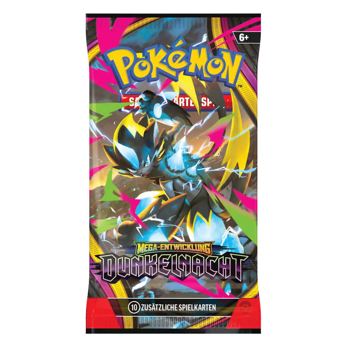 Pokémon TCG Mega Entwicklung - Dunkelnacht 1x Booster (Deutsch)