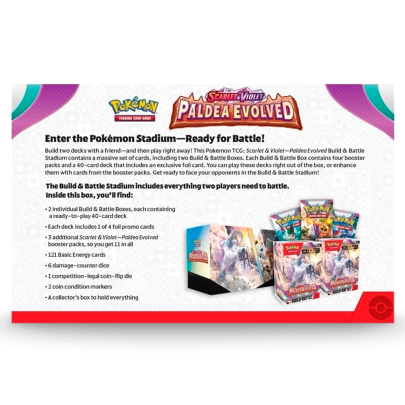 Pokemon Build and battle Box Paldea Evolved