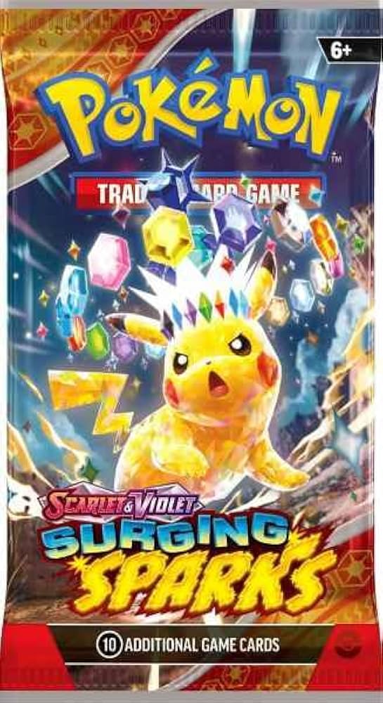 Pokémon Surging Sparks Booster - Englisch